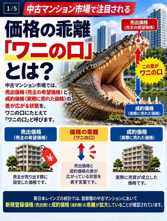 中古マンション市場では今、